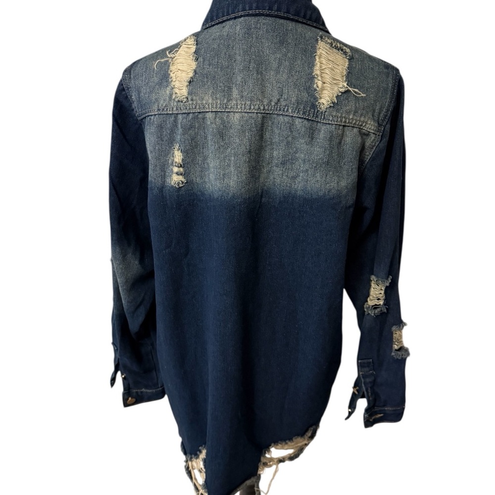 SHEIN JEAN JACKET - Picture 5 of 6